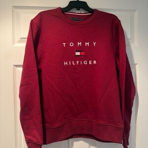 Tommy Hilfiger Red Men's Crewneck